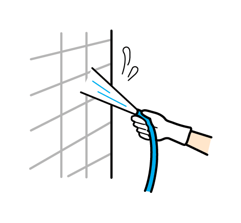 Using Sanistar Water in humid washing rooms prevents mold.