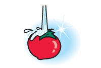 Sanistar Water is effective at washing foods because it can be used in place of water with no effect on food quality or safety.