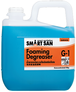 Smart San G-1 foaming degreaser.
