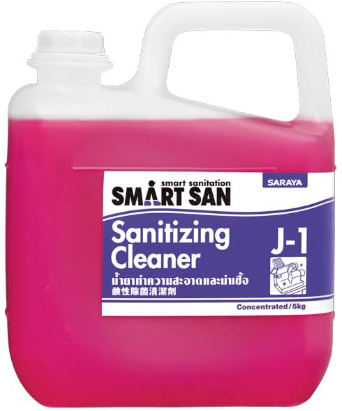 Smart San J-1 Sanitizing Cleaner.